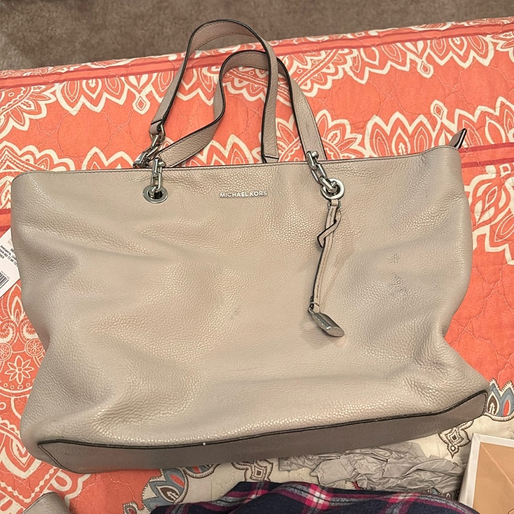 MICHAEL Michael Kors Chain MD TZ MR Tote leather